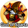 badge God of Sparta