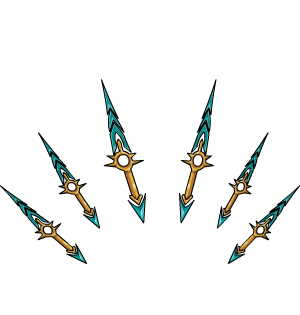 Gusion Cosmic Gleam Floating Dagger