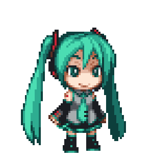 <font color='#33FF99'>8 Bit Miku :3</font>