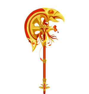 Golden Firebird's Poleaxe