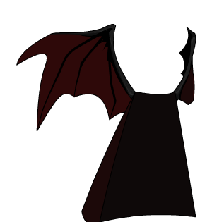 Dark Dragon's Winged Cape
