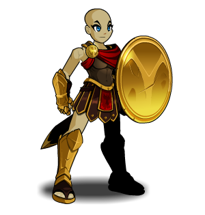 Shielded Fireborn Soldier male