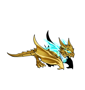Golden Brightflame Dragon