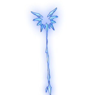 White Elven Princess Staff