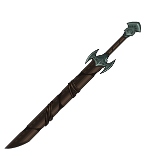 Toxic Wanderer's Sheathed Blade