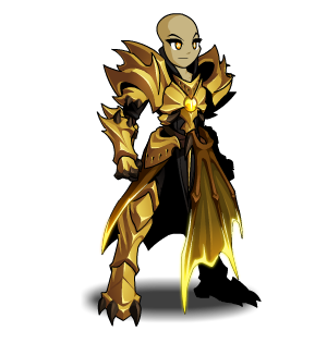 Gilded Draco Knight male