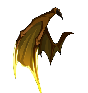 Golden Draco Knight Wing