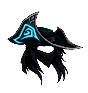Dark Caster Naval Hat Masked Locks