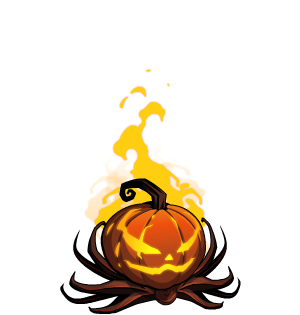 Autumn Undertaker Pumpkin Head