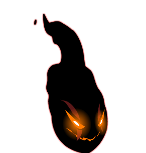 VoidCaster Flaming Head