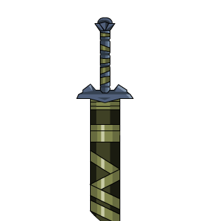 Titan's Colossal Sheathed Sword | Cape | Adventura