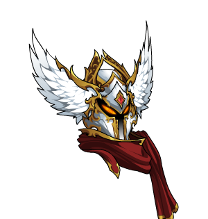 Exalted Light Scarf Helm