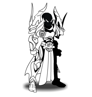 Null Highlord Armor male