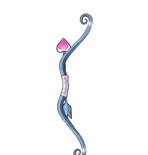 Cupid of Love Bow + Arrow